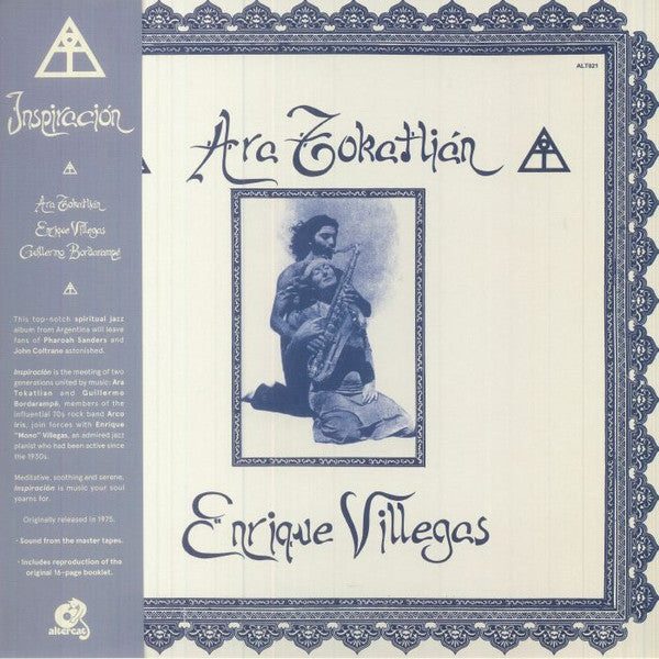 Ara Tokatlian / Enrique Villegas / Guillermo Bordarampé : Inspiración (LP, Album, RE)