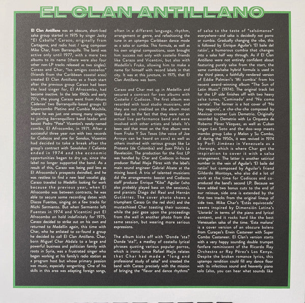 El Clan Antillano : El Clan Antillano (LP, Album, RE)