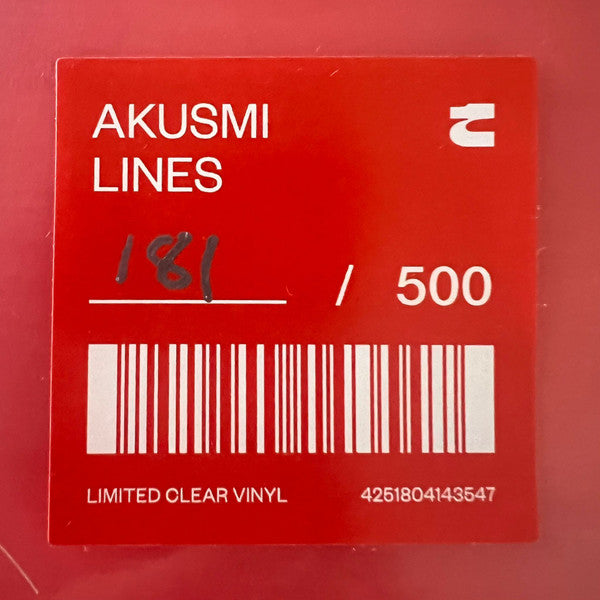 Akusmi : Lines (12", EP, Ltd, Num, Cle)