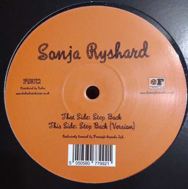 Sonja Ryshard : Step Back (12", Ltd, RE)