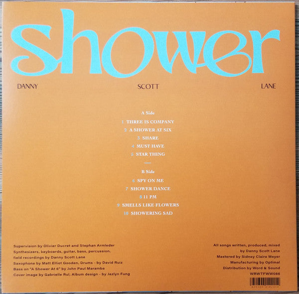 Danny Scott Lane : Shower (LP, Album, Ltd)