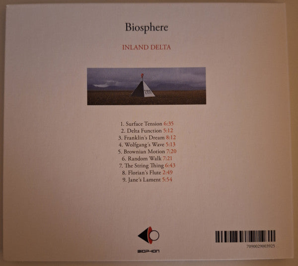 Biosphere : Inland Delta (CD, Album)