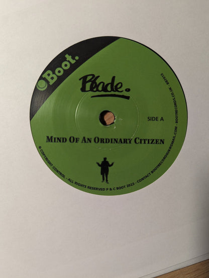 Blade (3) : Mind Of An Ordinary Citizen  (7", RE)