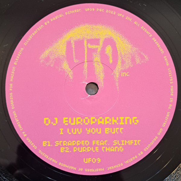 DJ Europarking : I Luv You Butt (12", EP)