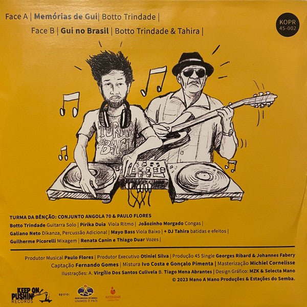 Turma da Bênção : Apresenta: Botto Trindade (7", Single)