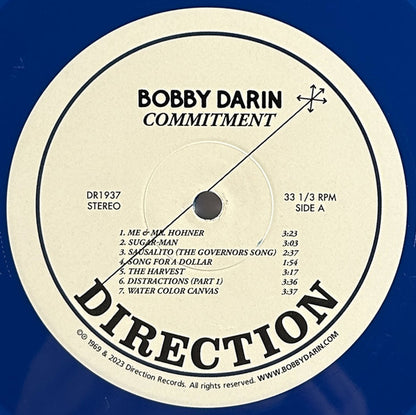 Bobby Darin : Commitment (LP, Album, RE, Blu)