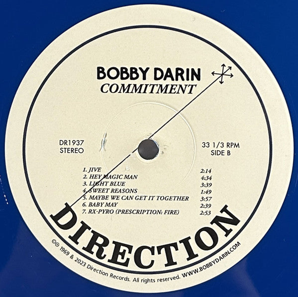 Bobby Darin : Commitment (LP, Album, RE, Blu)