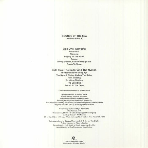 Joanna Brouk : Sounds Of The Sea (LP, Album, RE, RM)