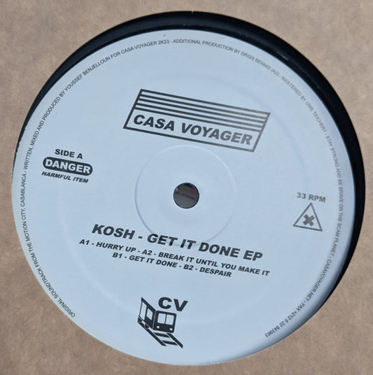 Kosh (7) : Get It Done (12")