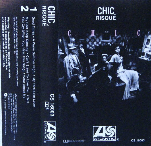 Chic : Risqué (Cass, Album)