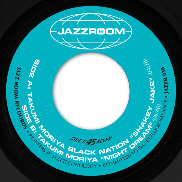 Takumi Moriya Black Nation : Shakey Jake (7", Single)