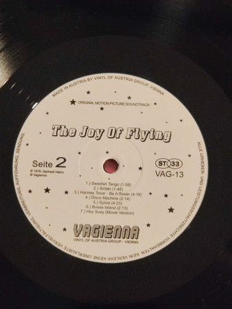 Gerhard Heinz : The Joy of Flying (Original Soundtrack Music From The Film) (LP, Ltd)