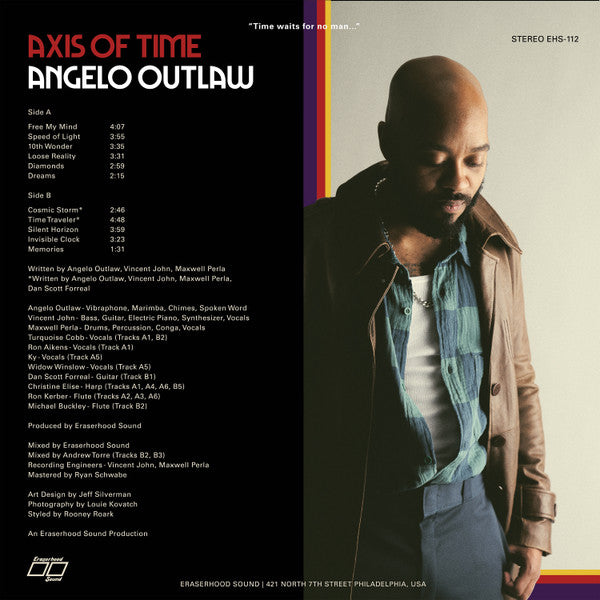 Angelo Outlaw : Axis Of Time (LP, Cle)