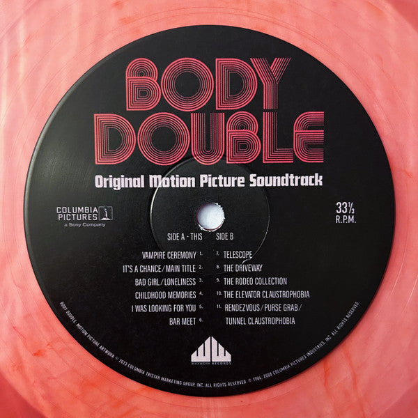Pino Donaggio : Body Double (Original Motion Picture Soundtrack) (LP, Red + LP, Blu + Dlx, RE)