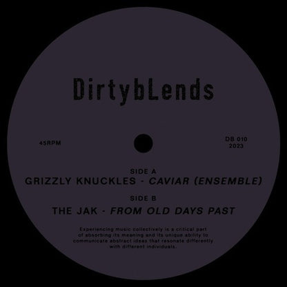 Grizzly Knuckles, The Jak (2) : Caviar (Ensemble) / From Old Days Past (12")
