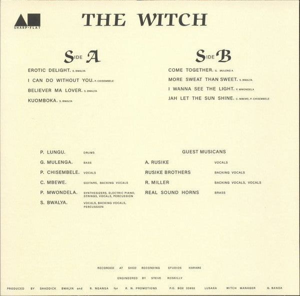 The Witch* : Kuomboka (LP, Album, RE)