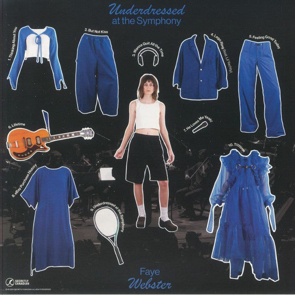 Faye Webster : Underdressed At The Symphony (LP, Album, SC4)