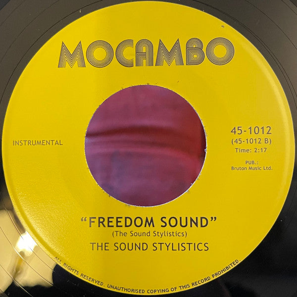 The Sound Stylistics : The Message / Freedom Sound (7")