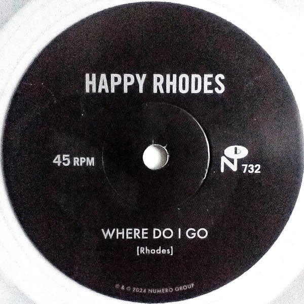 Marissa Nadler / Happy Rhodes : Where Do I Go (7", Cle)