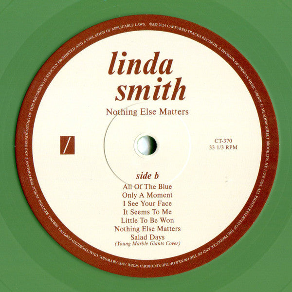 Linda Smith : Nothing Else Matters (LP, Album, Ltd, RE, Gre)