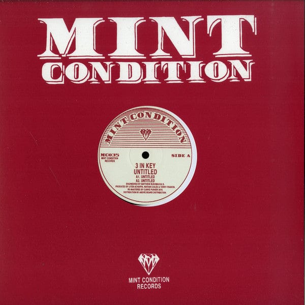 3 In Key - Untitled (12") Mint Condition (2)