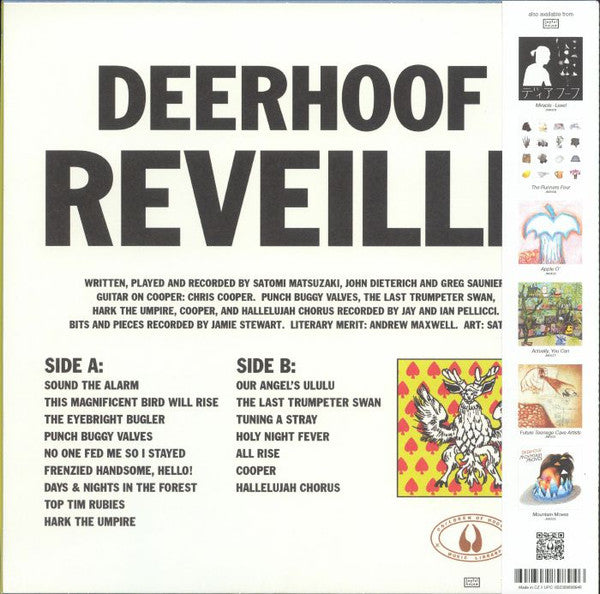 Deerhoof : Reveille (LP, Album, Ltd, RE, Cle)