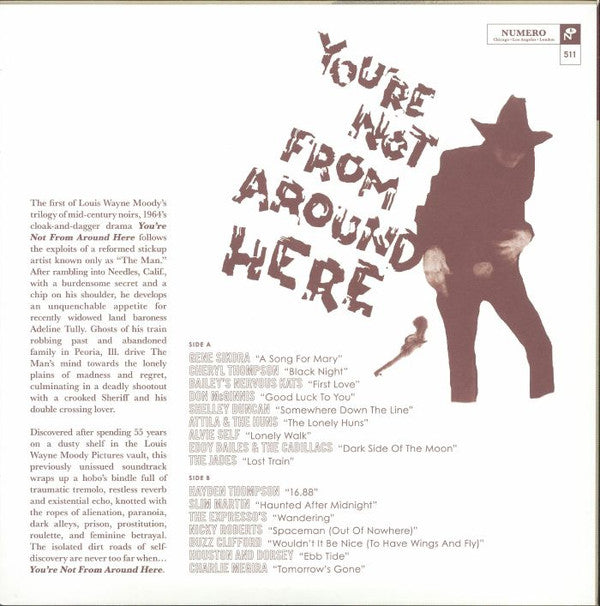 Various : Where Can You Go When... You're Not From Around Here (LP, Comp, RE, Tra)
