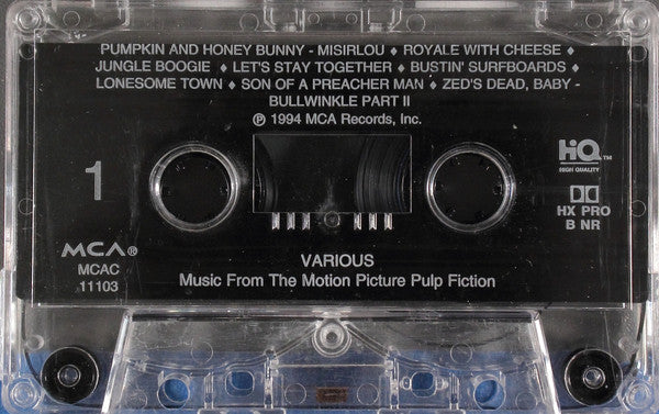 Various : Pulp Fiction: Music From The Motion Picture (Cass, Comp)