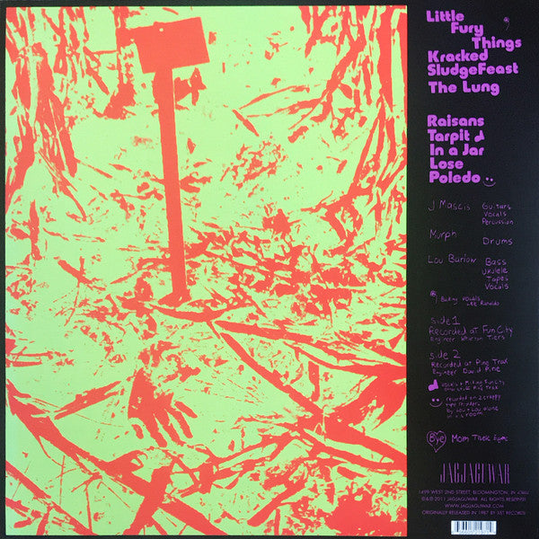 Dinosaur Jr. : You're Living All Over Me (LP, Album, RE, RM)