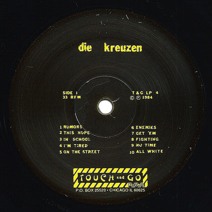 Die Kreuzen : Die Kreuzen (LP, Album, RE)