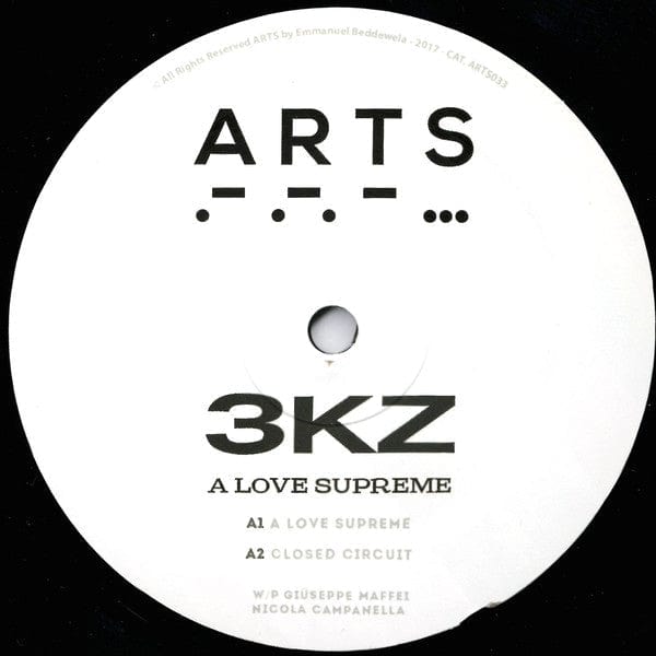 3KZ - A Love Supreme (12") Arts