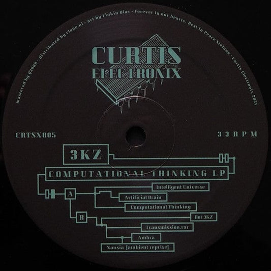 3KZ - Computational Thinking LP (LP) Curtis Electronix Vinyl