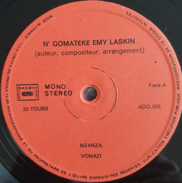 N'Gomatéké Emy Laskin* : N'Gomatéké Emy Laskin (LP)