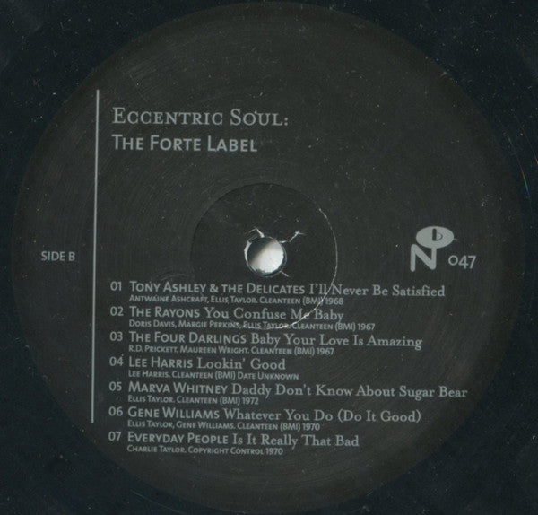 Various : Eccentric Soul: The Forte Label (2xLP, Album, Comp)