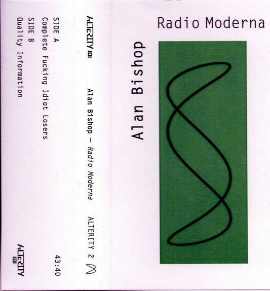 Alan Bishop : Radio Moderna (Cass, C44)