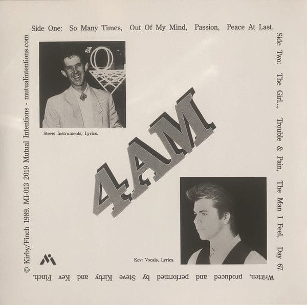 4AM (8) - 4AM (LP) Mutual Intentions Vinyl 4251648413943