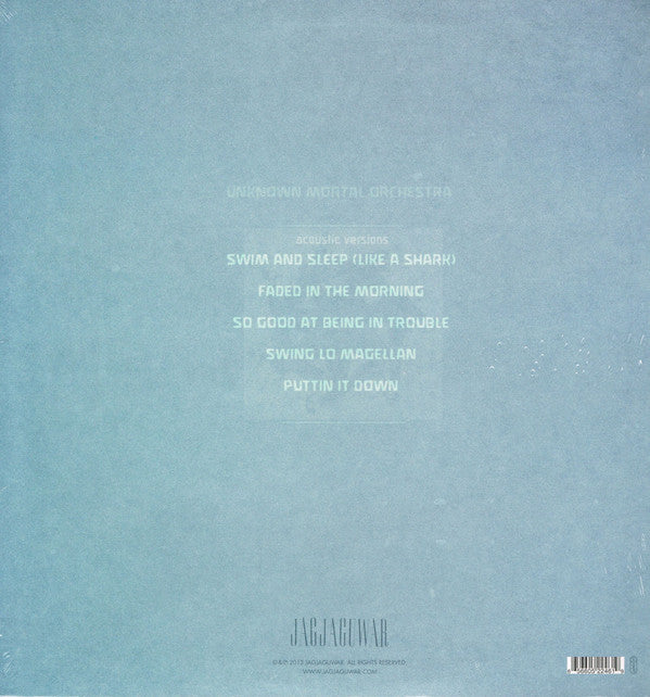 Unknown Mortal Orchestra : Blue Record (12", S/Sided, EP, Ltd, Blu)