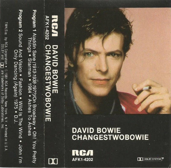 David Bowie : ChangesTwoBowie (Cass, Comp)