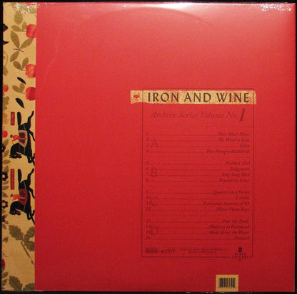 Iron And Wine : Archive Series Volume No. 1  (2xLP, Album)