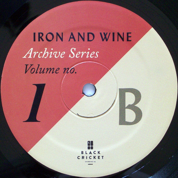 Iron And Wine : Archive Series Volume No. 1  (2xLP, Album)