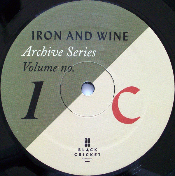 Iron And Wine : Archive Series Volume No. 1  (2xLP, Album)