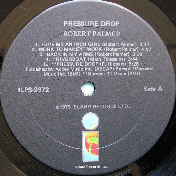 Robert Palmer : Pressure Drop (LP, Album)