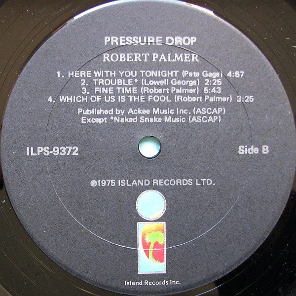 Robert Palmer : Pressure Drop (LP, Album)
