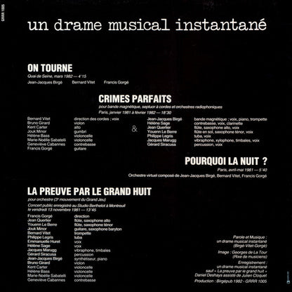 Un Drame Musical Instantané : À Travail Égal Salaire Égal (LP, Album)