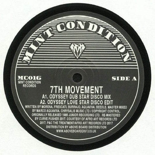 7th Movement - Odyssey (12", RE, RM) Mint Condition (2)