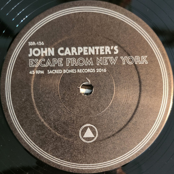 John Carpenter, Cody Carpenter And Daniel Davies : Halloween b/w Escape From New York (12", Single)