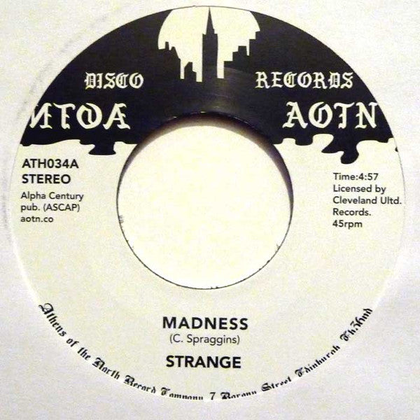 Strange : Madness (7", Single, Ltd, RE)