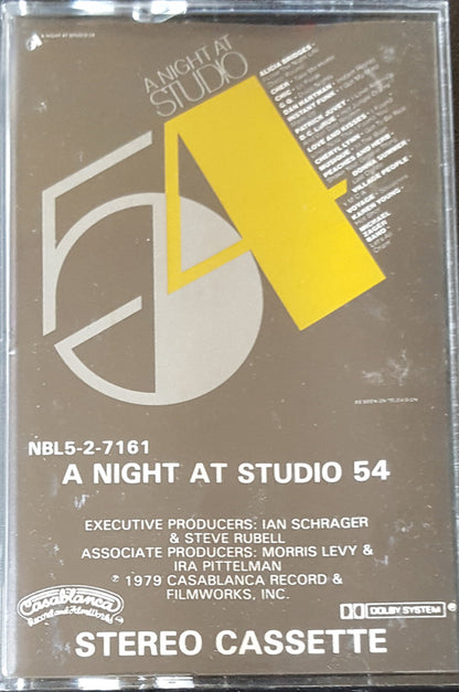 Various : A Night At Studio 54 (Cass, Comp)