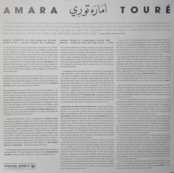 Amara Touré : 1973 - 1980 (2xLP, Comp)