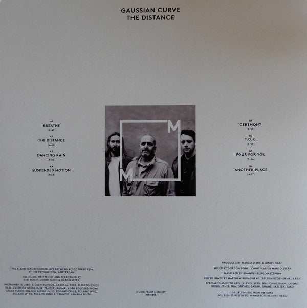 Gaussian Curve : The Distance (LP, Album)